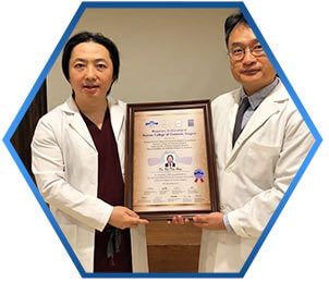 Bằng nghiên cứu danh dự của Đại học Phẫu thuật thẩm mỹ Hàn Quốc