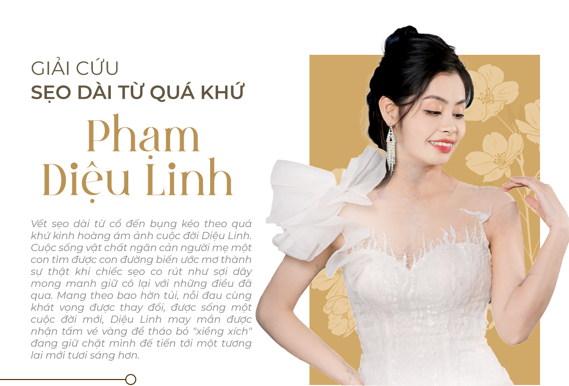 Giải cứu sẹo dài từ quá khứ Phạm Diệu Linh	