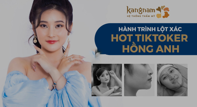 Hành trình lột xác hot tiktoker Hồng Anh