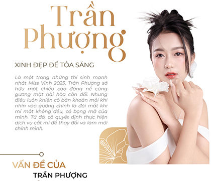 Trần Phượng xinh đẹp để tỏa sáng