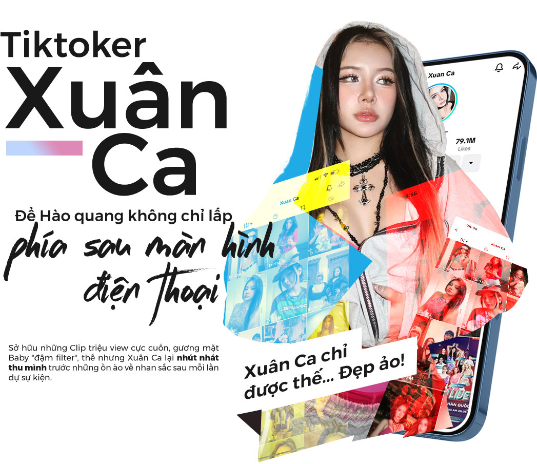 Tiktoker Xuân Ca để hào quang không chỉ lấp phía sau màn hình điện thoại