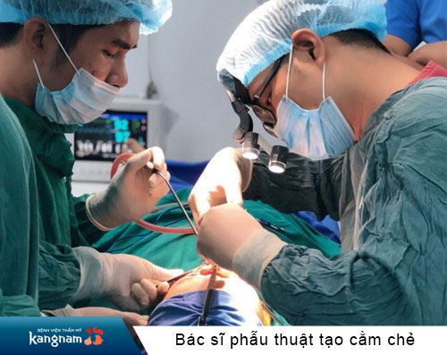 cách tạo cằm chẻ