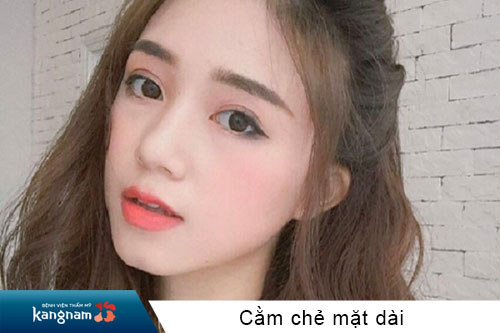 cằm chẻ mặt dài