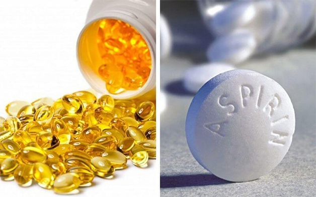 Sử dụng mặt nạ Aspirin và vitamin E giảm sưng mụn bọc nhanh chóng