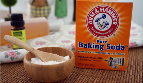 cách trị hôi nách bằng baking soda