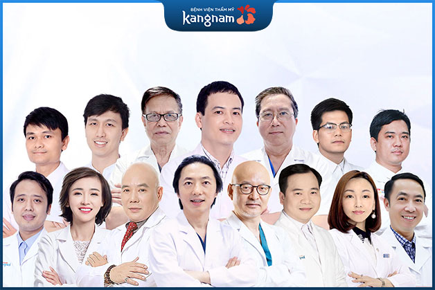 Toàn bộ đội ngũ bác sĩ tại Kangnam đều là những người có kinh nghiệm chuyên môn cao