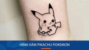 100 Hình xăm Pikachu Pokemon Cực Đẹp, Lạ, Chất nhất