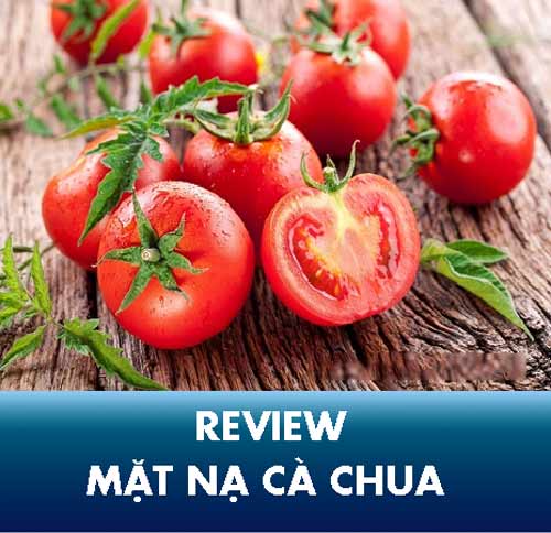  đắp mặt nạ cà chua 