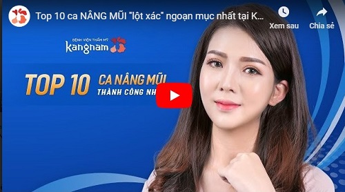 video nâng mũi kangnam