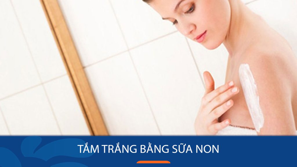 Tắm trắng bằng sữa non: Bí quyết cho làn da trắng sáng mịn màng
