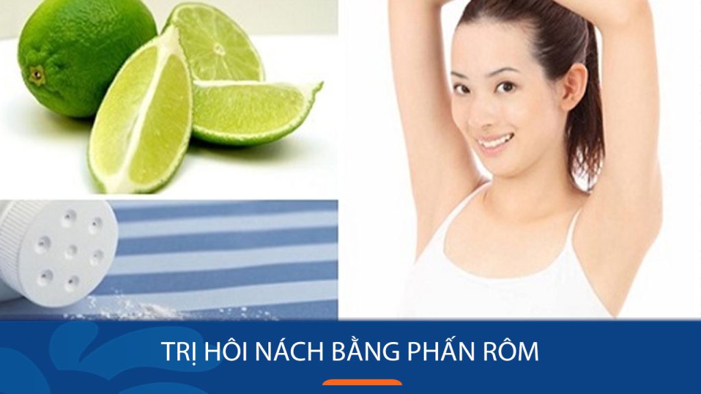 6 Cách trị hôi nách bằng phấn rôm – Khử sạch viêm cánh