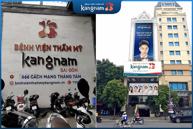 Bệnh viện thẩm mỹ Kangnam tại Hà Nội và Hồ Chí Minh