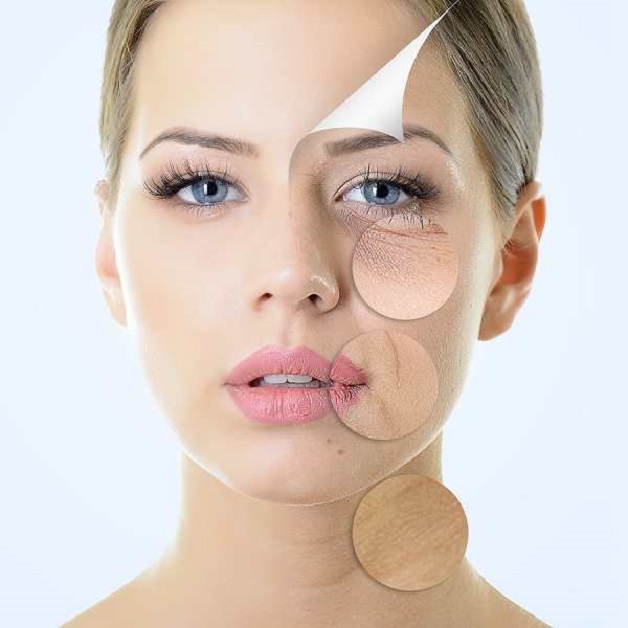 Da mặt bị nhăn nheo xuất phát từ nguyên nhân thiếu Collagen tự nhiên từ bên trong cơ thể