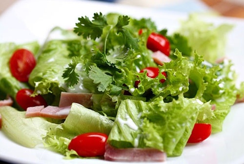 cách làm salad táo giảm cân 