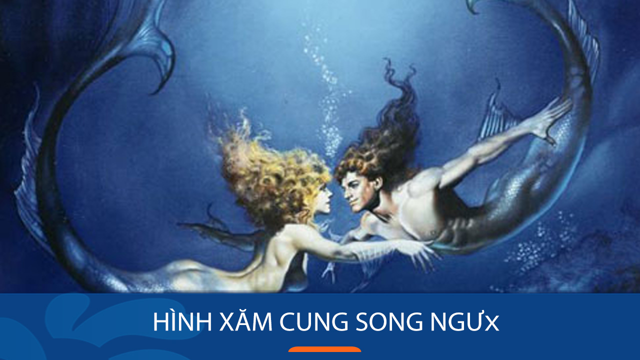 Cover Hình xăm song ngư vượt sóng đẹp 5-Ken Biên hòa Tattoo - Biên Hòa  Tattoo