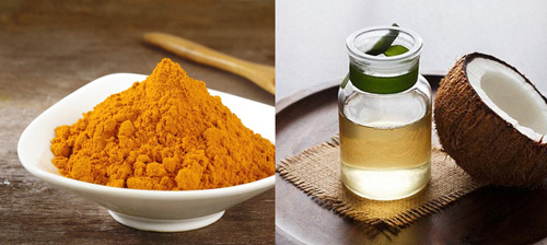 mặt nạ nghệ dầu dừa 