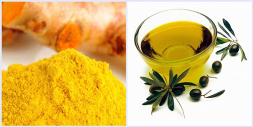 mặt nạ trị mụn bột nghệ