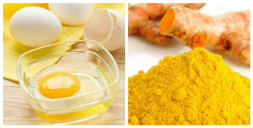 mặt nạ nghệ lòng đỏ trứng gà mật ong