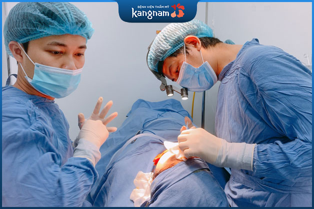 Phẫu thuật nâng mũi tại Kangnam được thực hiện theo quy trình chuẩn Hàn an toàn, không biến chứng