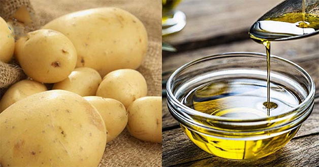 Giảm thâm và cấp ẩm sâu nếu thường xuyên đắp mặt nạ khoai tây dầu oliu