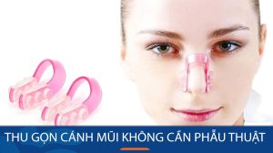 Thu gọn cánh mũi không cần phẫu thuật: bác sĩ kangnam chia sẻ