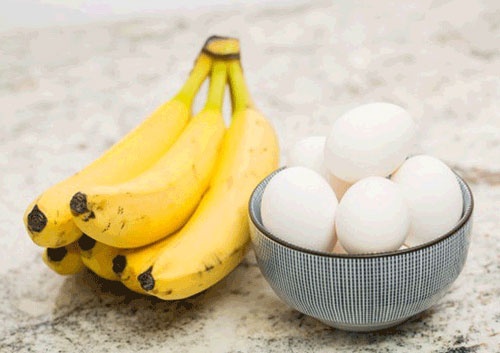  đơn giảm cân với trứng và chuối