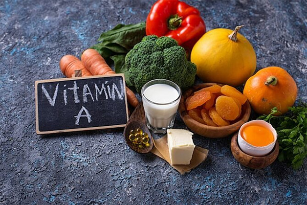 Bổ sung nhóm thực phẩm giàu vitamin A