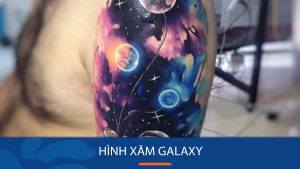 TOP 120 hình xăm galaxy cực đẹp, ấn tượng nhất