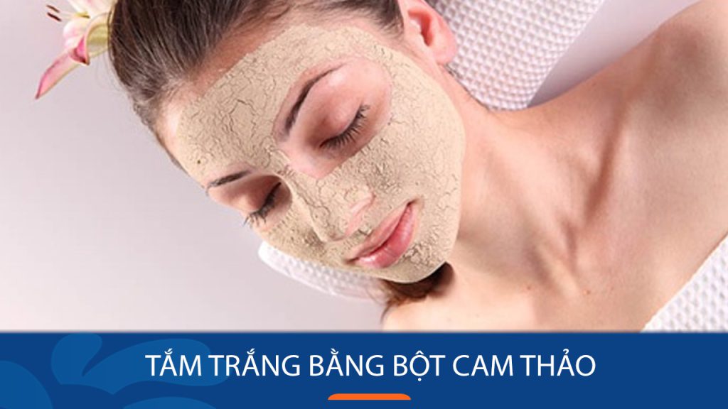 3 Bí quyết tắm trắng da bật tông nhanh chóng với bột cam thảo