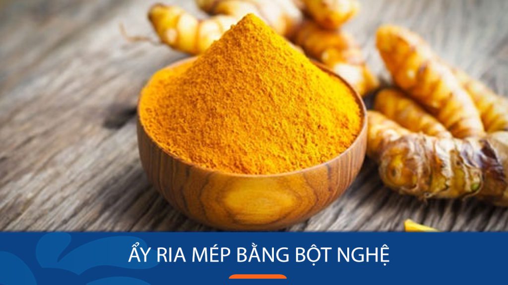 Tẩy ria mép Vĩnh Viễn tại nhà với Bột nghệ – Đơn giản & Nhanh chóng