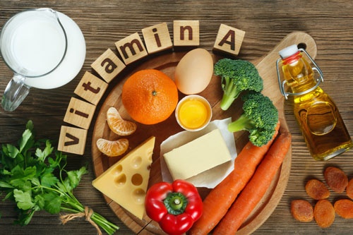 Nhiều thực phẩm hàng ngày chứa dồi dào vitamin A
