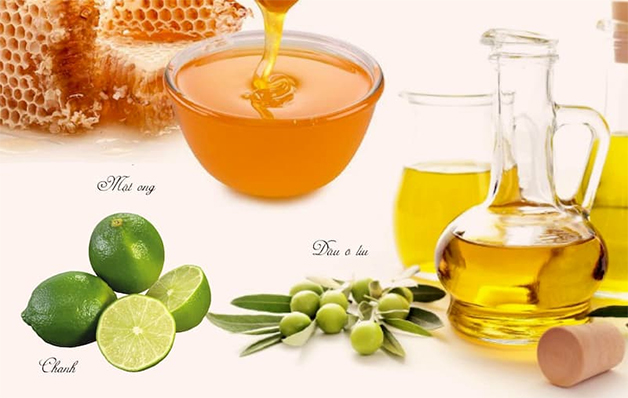 Chanh, dầu oliu, mật ong vừa hỗ trợ dưỡng làm mờ thâm nám, vừa dưỡng mềm da nhanh chóng