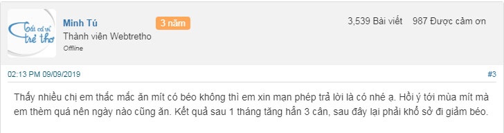 ăn hạt mít buổi tối có béo không