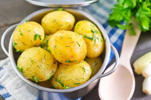 khoai tây luộc giảm cân