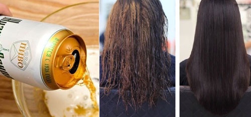 Tuyệt chiêu ủ tóc bằng bia giúp: mọc tóc, giảm rụng, phục hồi tóc hư tổn tuyệt vời