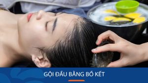 6 Cách gội đầu bằng bồ kết trị rụng tóc, kích thích tóc