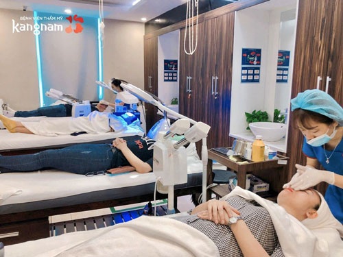 Kangnam đang áp dụng quy trình chăm sóc da mặt cao cấp đạt tiêu chuẩn an toàn