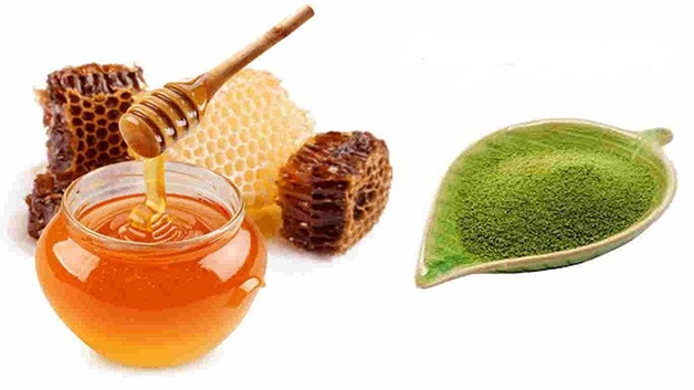 Tẩy tế bào chết hiệu quả với mật ong và trà xanh