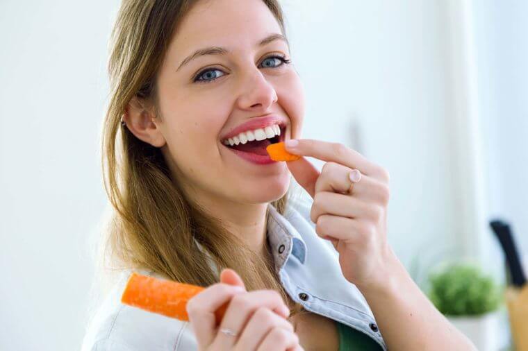 ăn cà rốt sống có giảm cân không