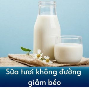 Uống sữa không đường có béo không? Thực đơn giảm cân