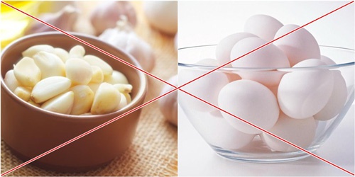 nấu trứng với tỏi sai lầm khi ăn trứng giảm cân