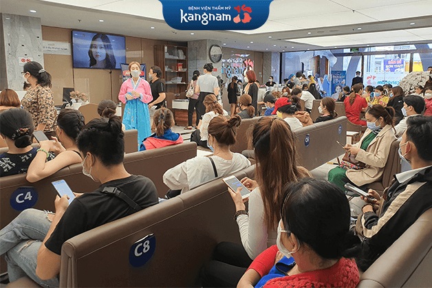 Rất nhiều khách hàng quan tâm đến Bệnh viện Thẩm mỹ Kangnam