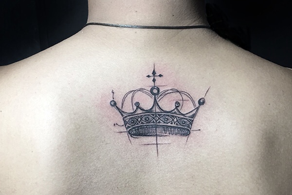 Mini tattoo vương miện hoàng  Người Kể Truyện Về Hình Xăm  Facebook