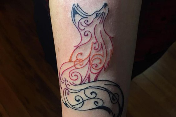 fox tribal tattoo ý nghĩa