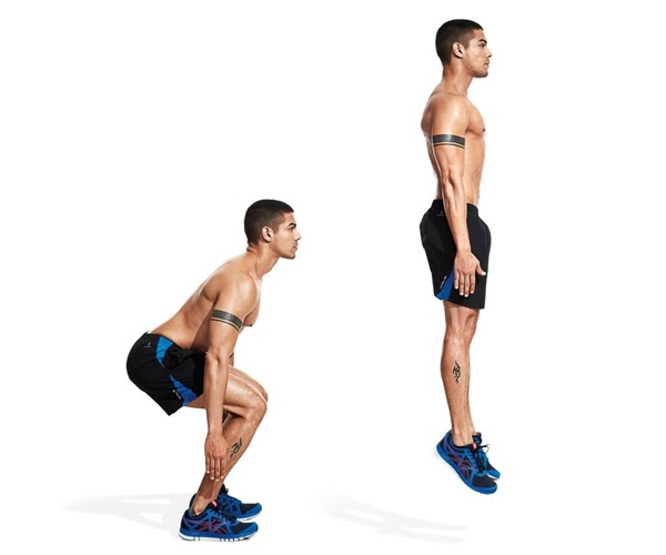 jumping lunges