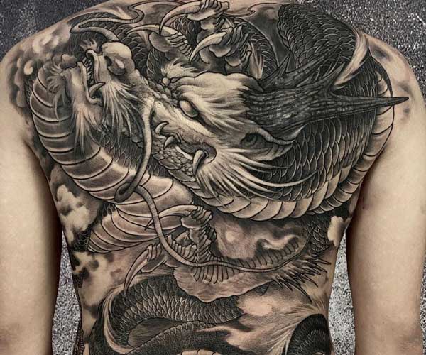 rồng yakuza tattoo