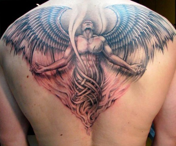 tattoo thiên thần sa ngã đẹp