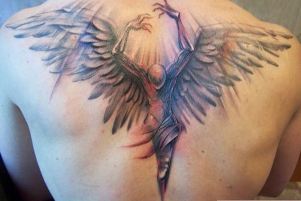 tattoo thiên thần sa ngã