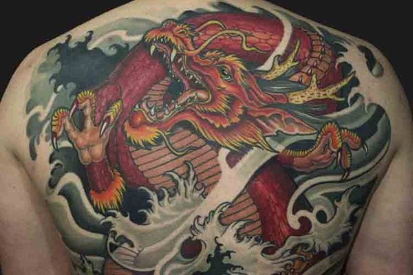 dragon tattoo nghệ thuật