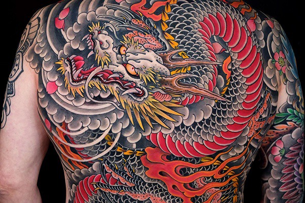 dragon tattoo 